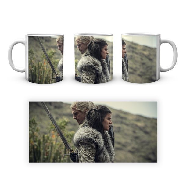 Кружка GeekLand The Witcher Ведьмак Геральт Енифер TW 002.008 TW 002.008 фото