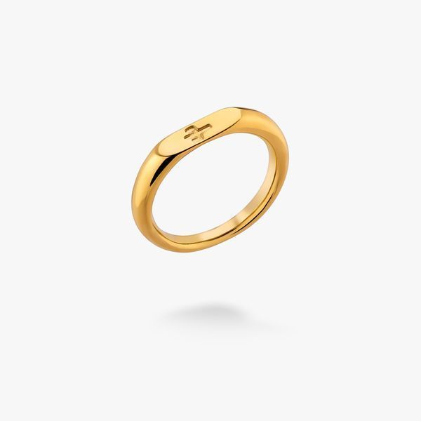 Кільце позолочене Тайнопис 925 Gold 16 розмір 2679444589 фото