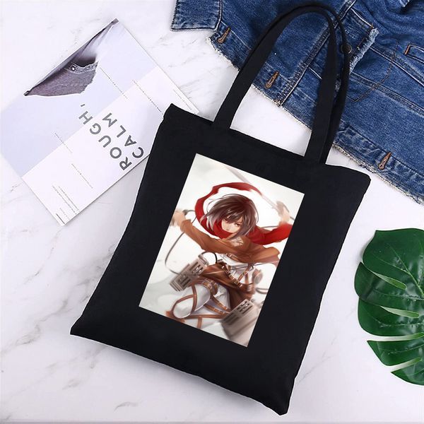 Шоппер еко-сумка Атака на титанів Attack on Titan Мікаса Аккерман BAG AМ 14 BAG AМ 14 фото