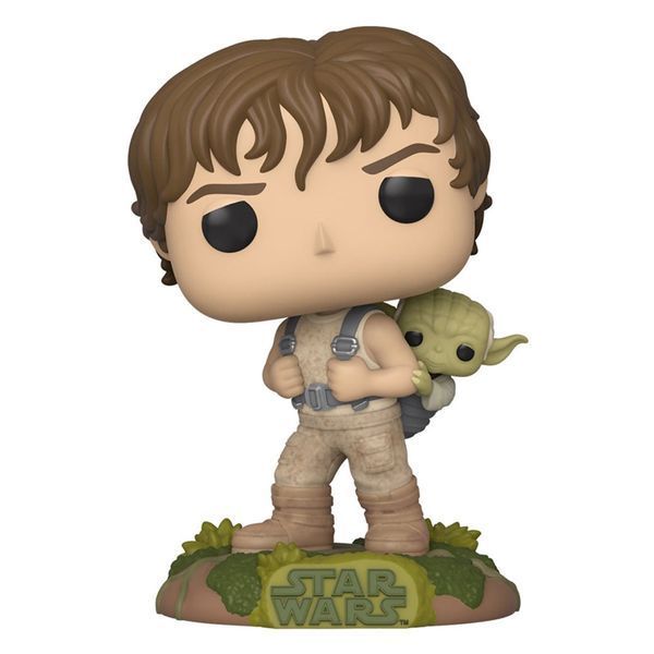 Фигурка Funko Pop Фанко Поп Star Wars Звёздные войны Luke with Yoda Люк с Йодой 10 см SW LY 363 SW LY 363 фото