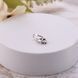 Серебряный кулон Листочек Вербочки с зеленым камнем Emerald 925 Zirkon 251-S04-5170p фото 5