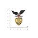 Дукач позолочений Ягнус light siam gold 925 23-11505SG08-5061p фото 2