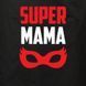 Фартук "SUPER MAMA", Чорний, Black BD-ff-14 фото 3