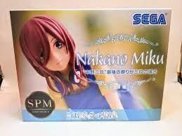 Фигурка Sega The Quintessential Quintuplets Miku Nakano Пять невест Мику Накано 14 см S QQ MN S QQ MN фото