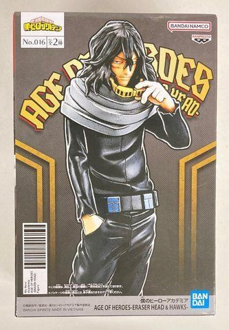 Фигурка Banpresto&nbsp;My Hero Academia Shota Aizawa Моя геройская академия&nbsp;Сёта Айдзава 15 см B AH MHA SA B AH MHA SA фото