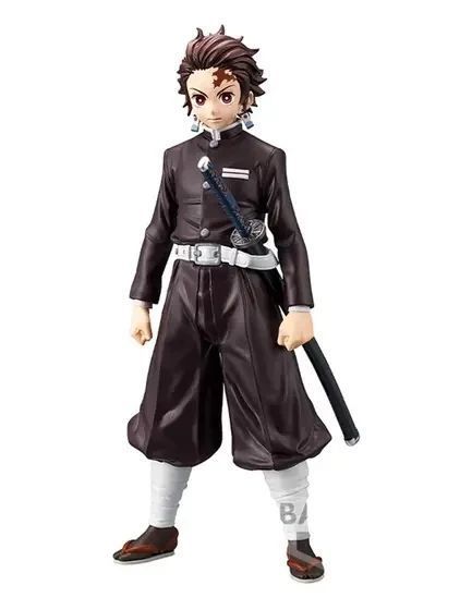 Фигурка Banpresto&nbsp;Танджиро&nbsp;Tanjiro Клинок рассекающий демонов Demon Slayer black 16.0 см DS ТК 134 WST DS ТК 134 фото