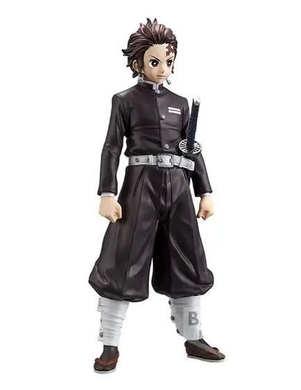 Фигурка Banpresto&nbsp;Танджиро&nbsp;Tanjiro Клинок рассекающий демонов Demon Slayer black 16.0 см DS ТК 134 WST DS ТК 134 фото