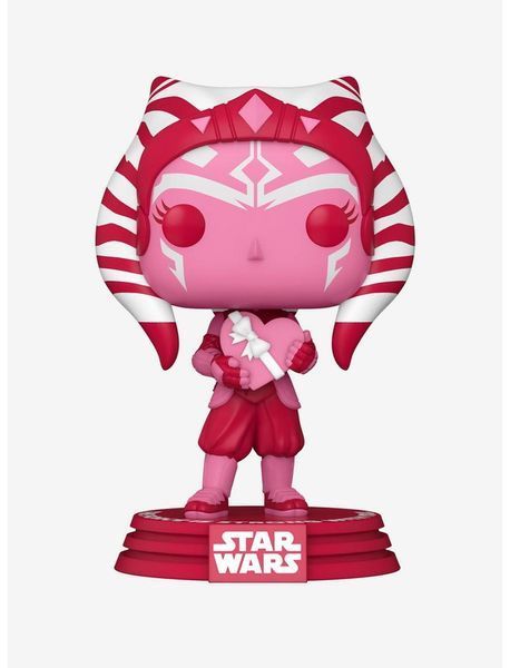 Фігурка Funko Pop Bobble Star Wars Valentines Ahsoka Зіркові Війни Асока 10см FP B SW A 495 FP B SW A 495 фото