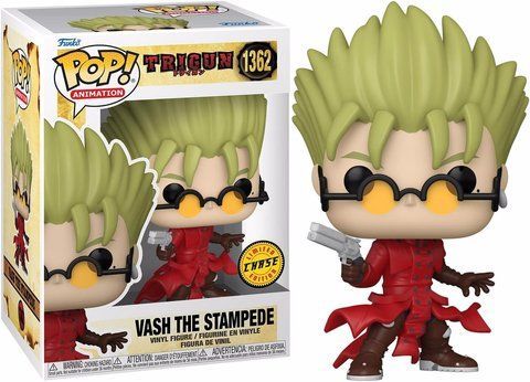 Фігурка Funko Pop Тріган Веш Ураган Trigun Vash Chase 10 см T V C 1362 2268818845 фото