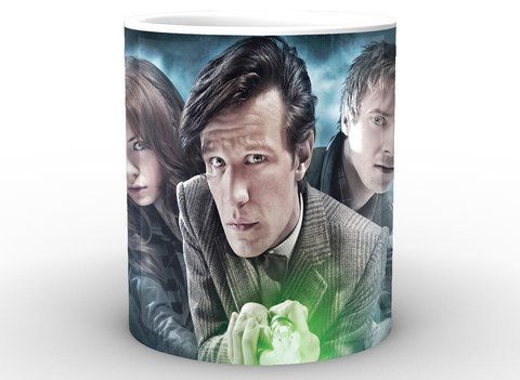 Кружка GeekLand белая Доктор Кто Doctor Wh Доктор кто обьектив DW.02.044 1757920459 фото