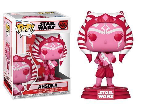 Фігурка Funko Pop Bobble Star Wars Valentines Ahsoka Зіркові Війни Асока 10см FP B SW A 495 FP B SW A 495 фото