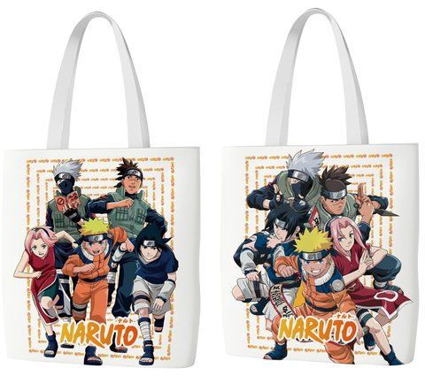 Шопер еко-сумка Наруто Naruto 33 х 37 см двосторонній 2859685531 фото