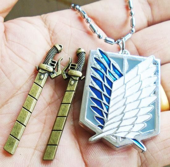 Брелок Атака титанів Attack on Titan Крила Свободи AT 1087 AT 1087 фото