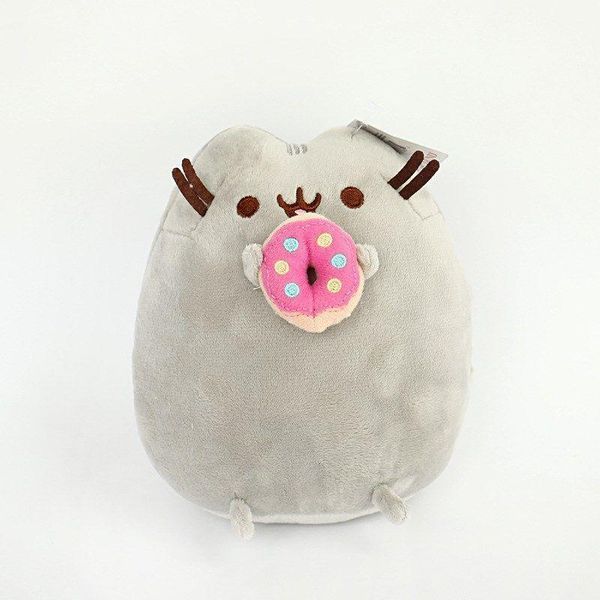 М'яка іграшка Пушин із пончиком Pusheen 23 см P 001 1704221140 фото