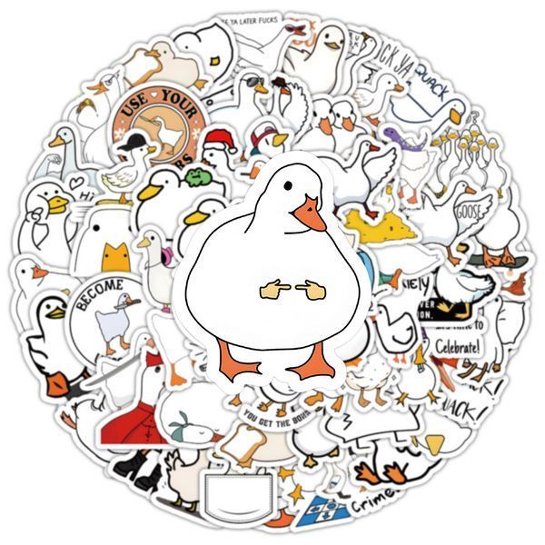 Стикерпак Утка Набор наклеек GeekLand Duck 100 штук 2950126286 фото
