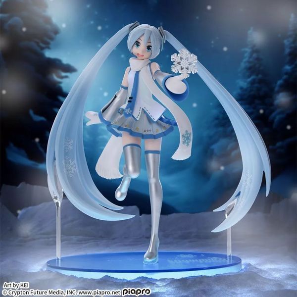 Фигурка Sega&nbsp;Мику Хацунэ Снежинка Hatsune Miku Project DIVA Future Tone 22.0 см WST VC 27.142 WST VC 27.142 фото
