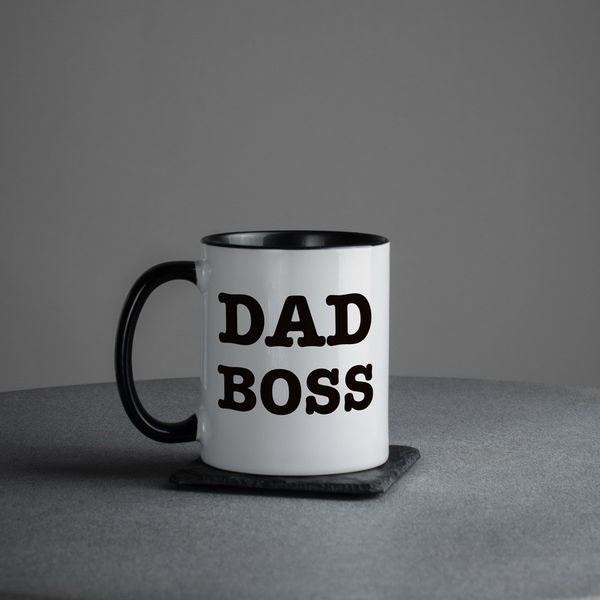 Чашка "Dad Boss", англійська BD-kruzh-85 фото