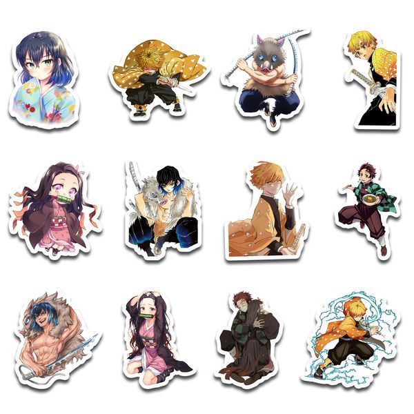 Стикерпак Набор наклеек GeekLand&nbsp;Demon Slayer Клинок рассекающий демонов 45 штук SP GL SD 02 SP GL SD 02 фото