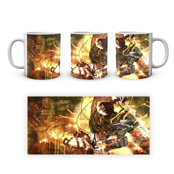 Кухоль Атака Титанов Attack on Titan іскри AT.02.54 1683903047 фото