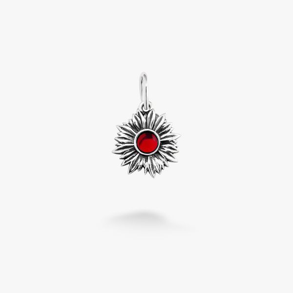 Кулон серебряный Подсолнух Light Siam 925 221-S08-5203p фото