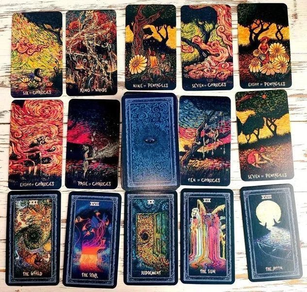 Карты Таро Призма видений Prisma Visions Tarot в металлической коробке 2569389275 фото