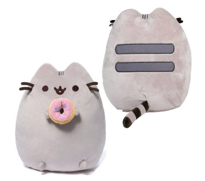М'яка іграшка Пушин із пончиком Pusheen 23 см P 001 1704221140 фото