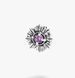 Срібна брошка значок у формі квітки Соняшник Amethyst 925 Zirkon 263-S23-5194b фото 1