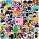Стикерпак Набор наклеек GeekLand Моб Психо 100 Mob psycho 100 50 штук 2881874316 фото 3