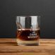 Склянка з кулькою "Keep calm and drink whiskey", англійська, Тубус із шпону 2603873477 фото 1