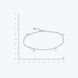 Браслет Любовь Rhodium 925 24см+4см 5201-03SR-736-4b-24 фото 2