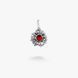 Кулон серебряный Подсолнух Light Siam 925 221-S08-5203p фото 7