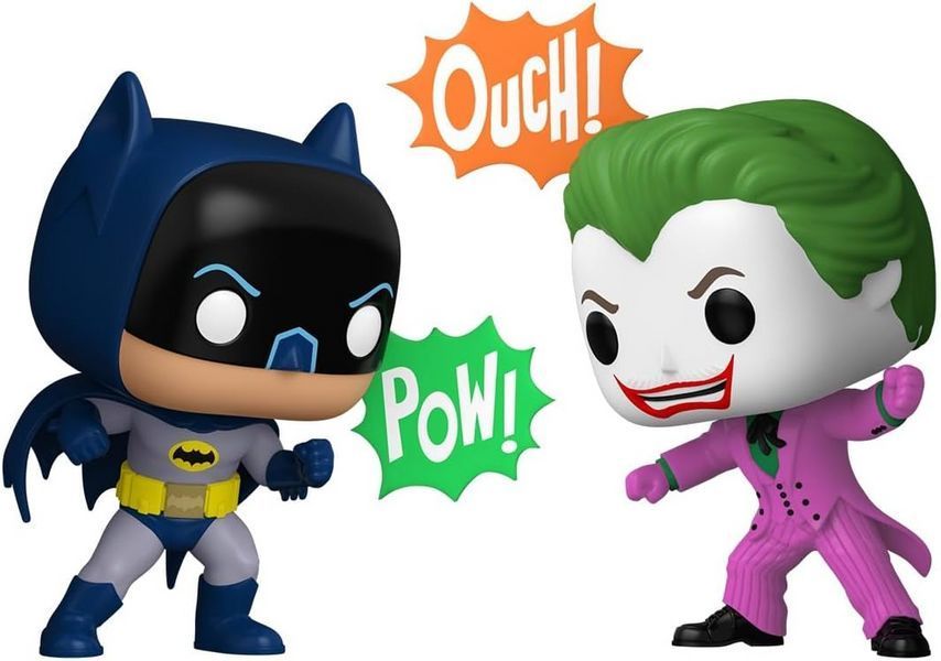 Фігурка Funko Pop ДС Бетмен і Джокер DC Batman and The Joker 10 см Exclusive 2-Pack 2456443499 фото
