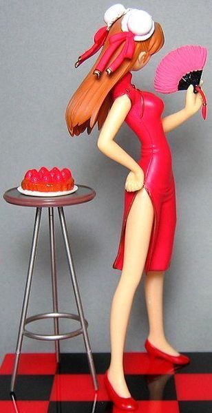 Фигурка Segai Аска Лэнгли Время вечеринки Евангелион Asuka Evangelion Collection figure Party time&nbsp;EV AL 256 WST EV AL 256 фото