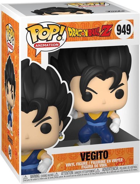 Фігурка Funko Pop Перли Дракона Вегета Dragon Ball Vegito 10 см DBZ V 949 DBZ V 949 фото