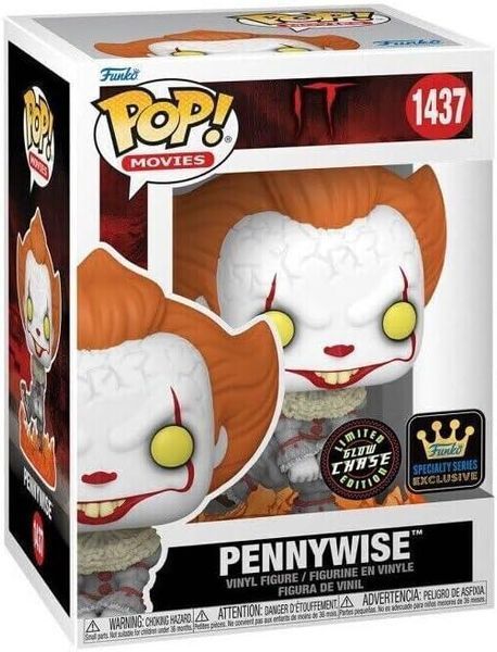 Фигурка Funko Pop Оно Пеннивайз IT Pennywise 10 см Exclusive IT P E GW 1437 IT P E GW 1437 фото