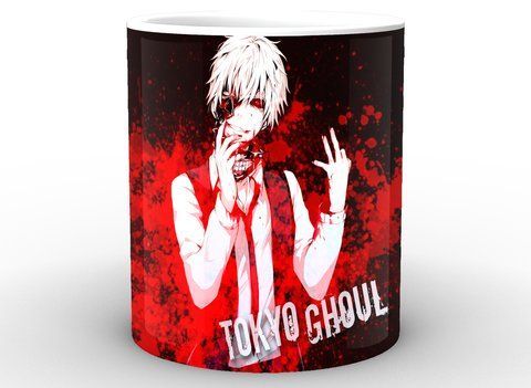 Кружка Geek Land белая Tokyo Ghoul Токийский гуль фан арт TG.02.030 TG.02.030 фото