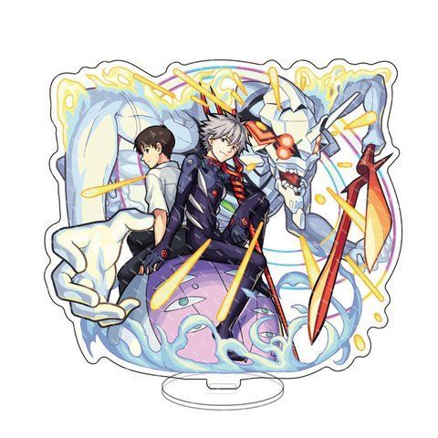 Акриловая фигурка&nbsp;Евангелион Каору Нагиса и Синдзи Evangelion&nbsp;Kaworu Nagisa and Shinji 15&nbsp;см 3057364938 фото