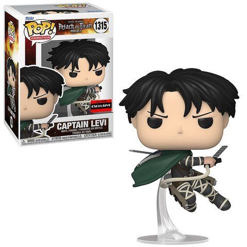 Фігурка Funko Pop Атака Титанів Леві Аккерман Attack on Titan Levi Ackerman 10 см Exclusive AT LA 1315E 2530993991 фото