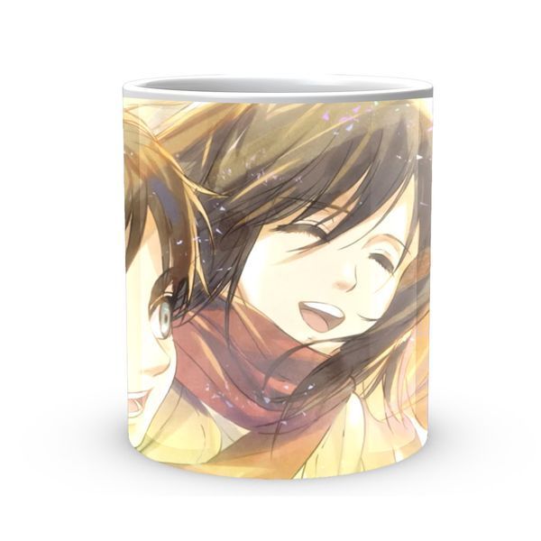 Кружка GeekLand Attack on Titan Атака Титанов Эрен Микаса Армин AOT 002.30 AOT 002.30 фото
