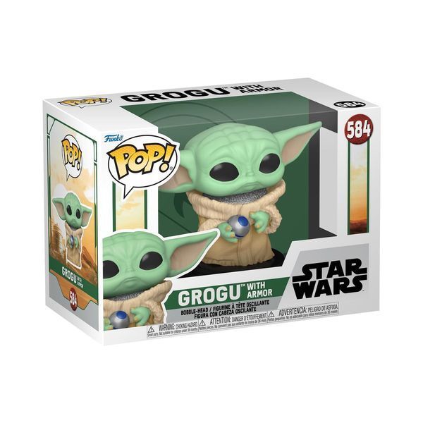 Фигурка Funko Pop Фанко Поп Мандалорец Звёздные войны Грогу The Mandalorian Grogu 10 см SW BY 584 SW BY 584 фото