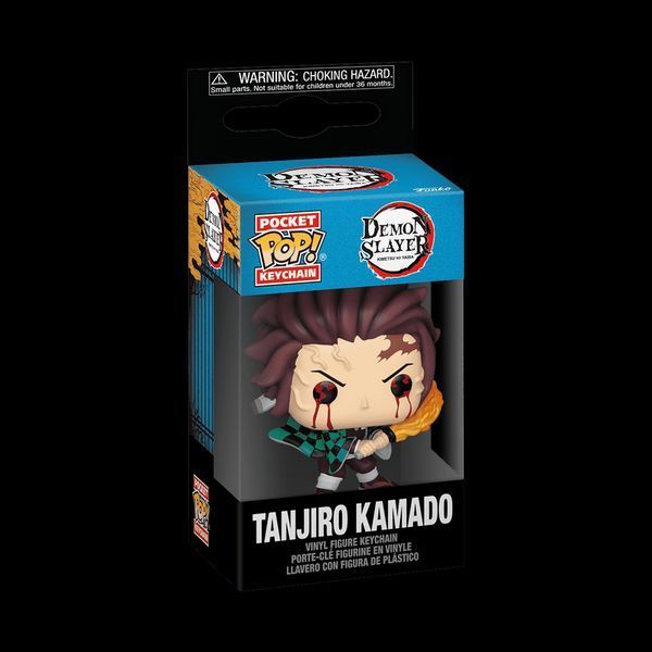 Фігурка брелок Funko Pop Фанко Поп&nbsp;Demon Slayer Tanjiro Клинок розсікаючий демонів Танджиро 4 см DS&nbsp;TK KC 4 2661513978 фото