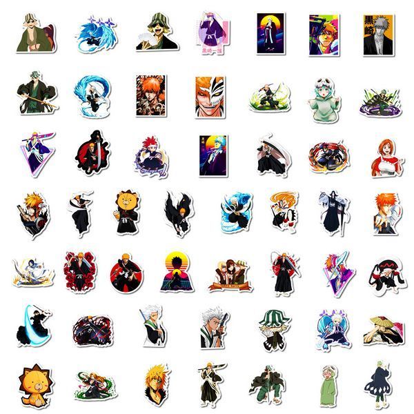 Стикерпак Блич Набор наклеек GeekLand Bleach 50 штук 2881874317 фото