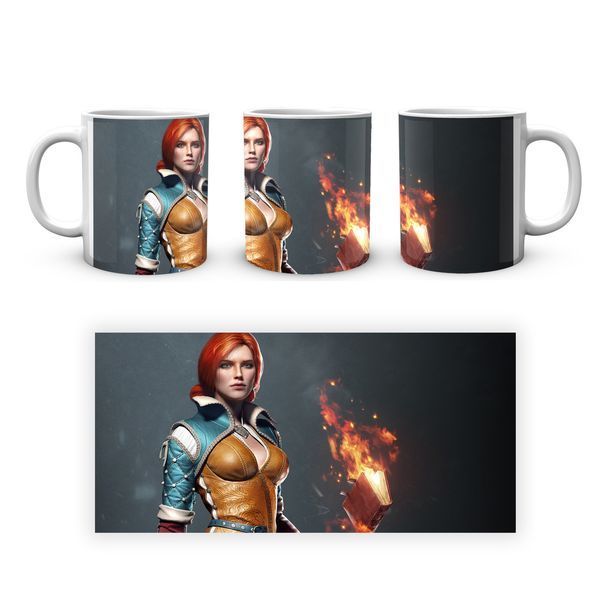 Кружка GeekLand The Witcher&nbsp;Ведьмак Трисс Горящая книга TW.02.366 TW.02.366 фото