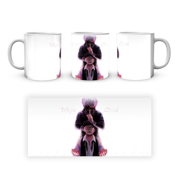 Кружка Geek Land біла Tokyo Ghoul Токійський гуль руки в крові TG.02.037 TG.02.037 фото