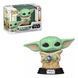 Фигурка Funko Pop Фанко Поп Мандалорец Звёздные войны Грогу The Mandalorian Grogu 10 см SW BY 584 SW BY 584 фото 1