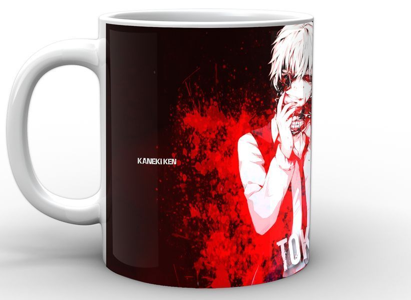 Кружка Geek Land белая Tokyo Ghoul Токийский гуль фан арт TG.02.030 TG.02.030 фото