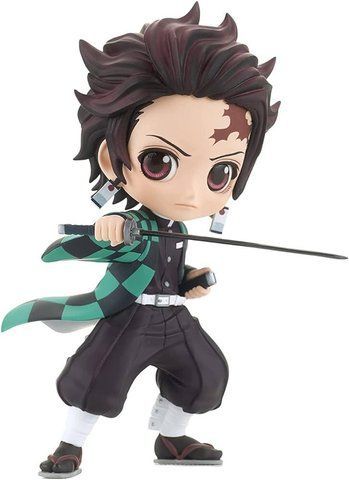 Фигурка Q Posket Танджиро Камадо Клинок рассекающий&nbsp;демонов Tanjiro Kamado Demon Slayer 7 см BQP DS YK 101 BQP DS YK 101 фото