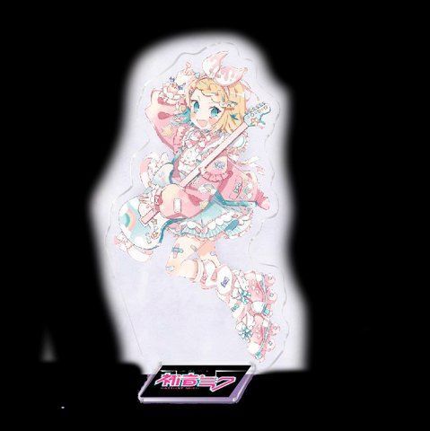 Акрилова фігурка Хацуне Міку з гітарою Hatsune Miku 10 см 2490864021 фото
