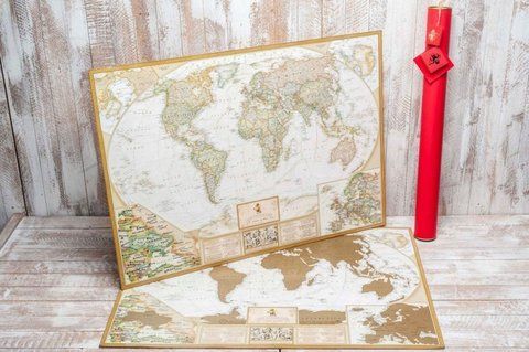 Скретч-мапа My Maps Antique edition у наборі для коханої людини In Love 2355722402 фото