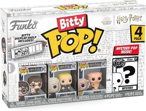 Набір Фігурок Bitty Pop Гаррі Поттер Harry Potter 4 Pack 3 см BP HP 4P BP HP 4P фото